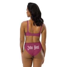 Load image into Gallery viewer, High-waisted bikini set (Lipstick)