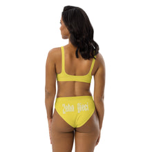 Load image into Gallery viewer, High-waisted bikini set (Yellow)