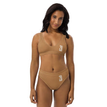 Load image into Gallery viewer, High-waisted bikini set (Nude)
