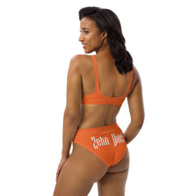 Load image into Gallery viewer, High-waisted bikini set (Orange)