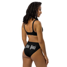 Load image into Gallery viewer, High-waisted bikini set (Black)