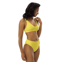 Load image into Gallery viewer, High-waisted bikini set (Yellow)