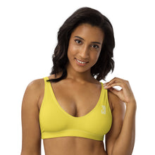Load image into Gallery viewer, Padded bikini top (Yellow)