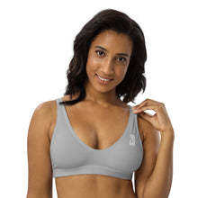 Load image into Gallery viewer, Padded bikini top (Silver)