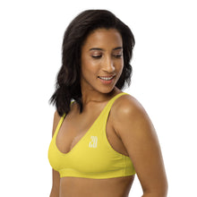 Load image into Gallery viewer, Padded bikini top (Yellow)