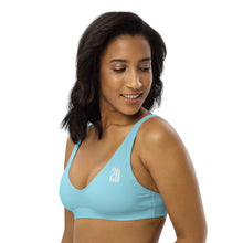 Load image into Gallery viewer, Padded bikini top (Blizzard Blue)