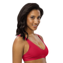 Load image into Gallery viewer, Padded bikini top (Crimson)