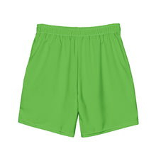 Load image into Gallery viewer, Men's swim trunks (Green w/White)