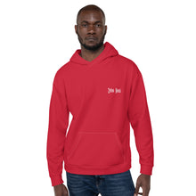 Load image into Gallery viewer, Unisex Hoodie (Red & White)