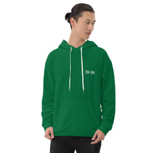 Load image into Gallery viewer, Unisex Hoodie (Jewel Green & White)