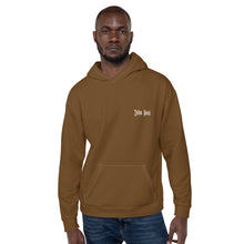 Load image into Gallery viewer, Unisex Hoodie (Brown & White)