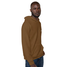 Load image into Gallery viewer, Unisex Hoodie (Brown & White)