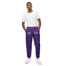 Load image into Gallery viewer, Unisex Track Pants (Purple)
