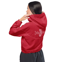 Load image into Gallery viewer, Women’s Cropped Windbreaker (Red)