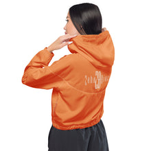Load image into Gallery viewer, Women’s Cropped Windbreaker (Flamenco)