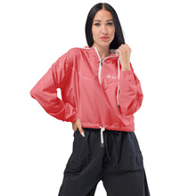 Load image into Gallery viewer, Women’s Cropped Windbreaker (Froly)