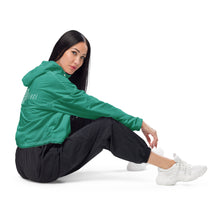Load image into Gallery viewer, Women’s Cropped Windbreaker (Niagara)