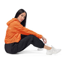 Load image into Gallery viewer, Women’s Cropped Windbreaker (Flamenco)