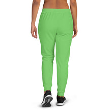 Load image into Gallery viewer, Women's Joggers (Lime Green & White)