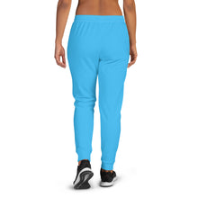 Load image into Gallery viewer, Women's Joggers (Deep Sky Blue & White)