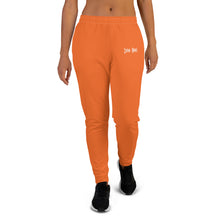 Load image into Gallery viewer, Women's Joggers (Orange & White)