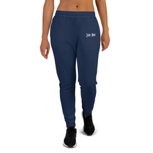 Load image into Gallery viewer, Women's Joggers (Navy & White)