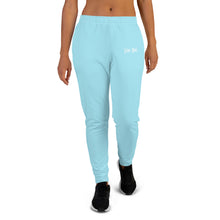 Load image into Gallery viewer, Women's Joggers (Blizzard Blue & White)