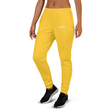 Load image into Gallery viewer, Women's Joggers (Gold & White)