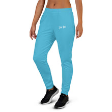 Load image into Gallery viewer, Women's Joggers (Summer Sky & White)