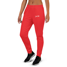 Load image into Gallery viewer, Women's Joggers (Alizarin & White)
