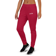 Load image into Gallery viewer, Women's Joggers (Carmine & White)