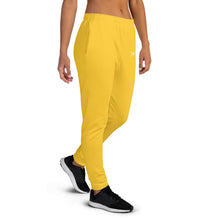 Load image into Gallery viewer, Women's Joggers (Gold & White)