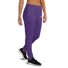 Load image into Gallery viewer, Women's Joggers (Purple & White)