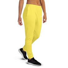 Load image into Gallery viewer, Women's Joggers (Yellow & White)