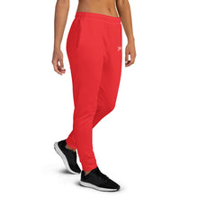 Load image into Gallery viewer, Women's Joggers (Alizarin & White)