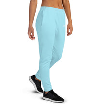 Load image into Gallery viewer, Women's Joggers (Blizzard Blue & White)
