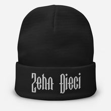 Load image into Gallery viewer, Zehn Dieci Embroidered Beanie (White logo)