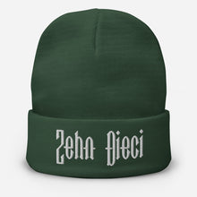 Load image into Gallery viewer, Zehn Dieci Embroidered Beanie (White logo)