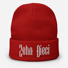 Load image into Gallery viewer, Zehn Dieci Embroidered Beanie (White logo)