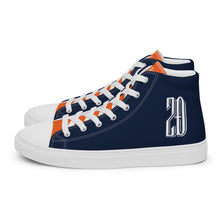 Load image into Gallery viewer, "Rahisi" (Navy & Orange)