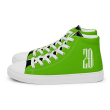 Load image into Gallery viewer, "Rahisi" (Lime Green & Black)