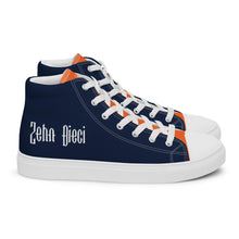 Load image into Gallery viewer, "Rahisi" (Navy & Orange)