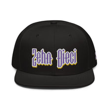 Load image into Gallery viewer, "Monarch" Snapback Hat (Black)