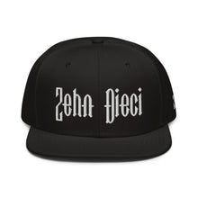 Load image into Gallery viewer, Snapback Hat (Black)