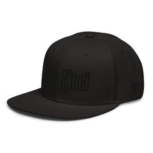 Load image into Gallery viewer, Snapback Hat (Black-Out)