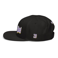 Load image into Gallery viewer, "Monarch" Snapback Hat (Black)