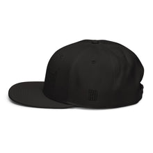 Load image into Gallery viewer, Snapback Hat (Black-Out)