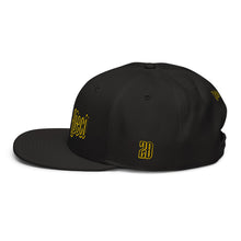 Load image into Gallery viewer, "Chrysos" Snapback Hat (Black)