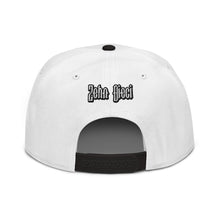 Load image into Gallery viewer, "Moja" Snapback Hat (White & Black)