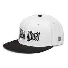 Load image into Gallery viewer, "Moja" Snapback Hat (White & Black)